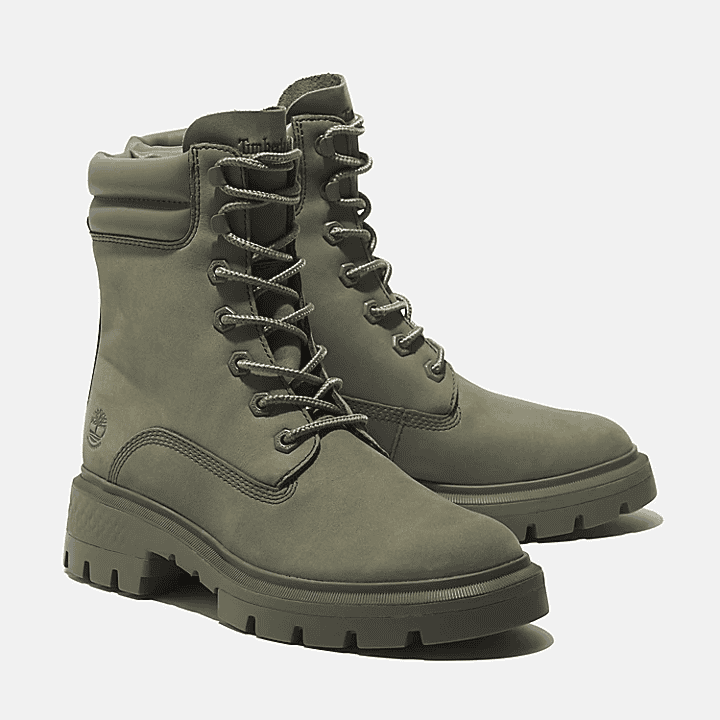 Timberland Cortina Valley 6 Inch Waterproof Boot for Women in Dark Green